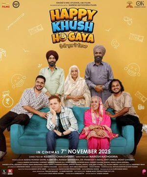 Happy Khush Ho Gaya 2025 Punjabi Audio WEB-DL | Hindi Dubbed Movie